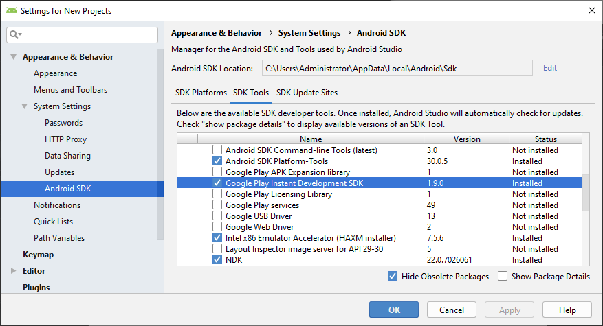 googlelay instant sdk
download